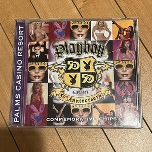 Playboy Palms Casino Resort 50th Anniversary Commemorative Chips CASE ONLY